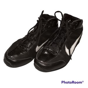 SALE** Nike Air SHOX black & white high tops size 7.5